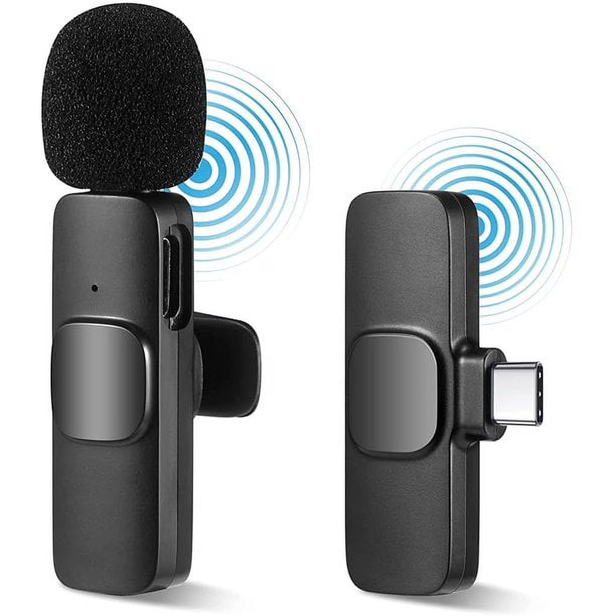 Wireless Lavalier Microphone for Phone(Type C), Wireless Microphone for Live Stream