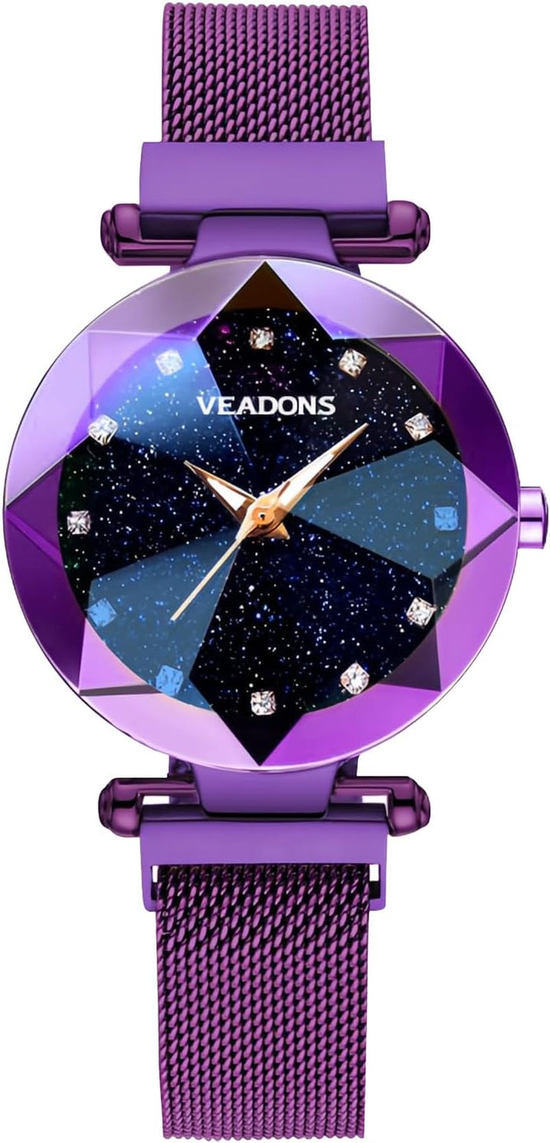 Fashion Women'S Luxury Diamond Watches - Casual Quartz Wristwatches, Stainless Steel, Simple Style, Waterproof, Elegant Ladies Watches