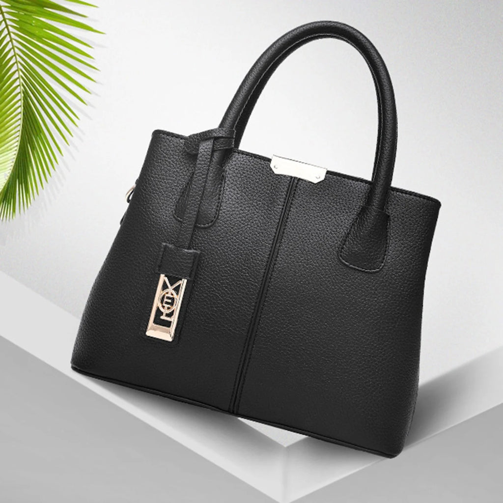 TAIAOJING PU Leather Cross Body Bag Woman Fashion Handbag Simple Bag Large Capacity One Shoulder Women Bag