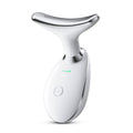 Face and Neck Tool, 7 in 1 Electric Facial Device for Wrinkle Removal at Home Daily Use, White