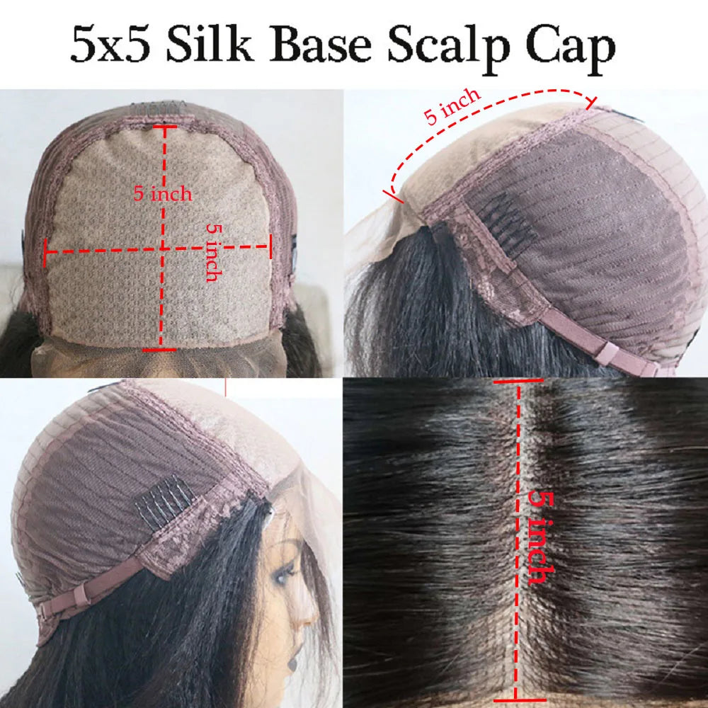 Highlighted Wigs 13X6 Lace Front Wigs 100% Human Hair Wigs 180 Density Body Wave Wigs for White Women Real Human Hair