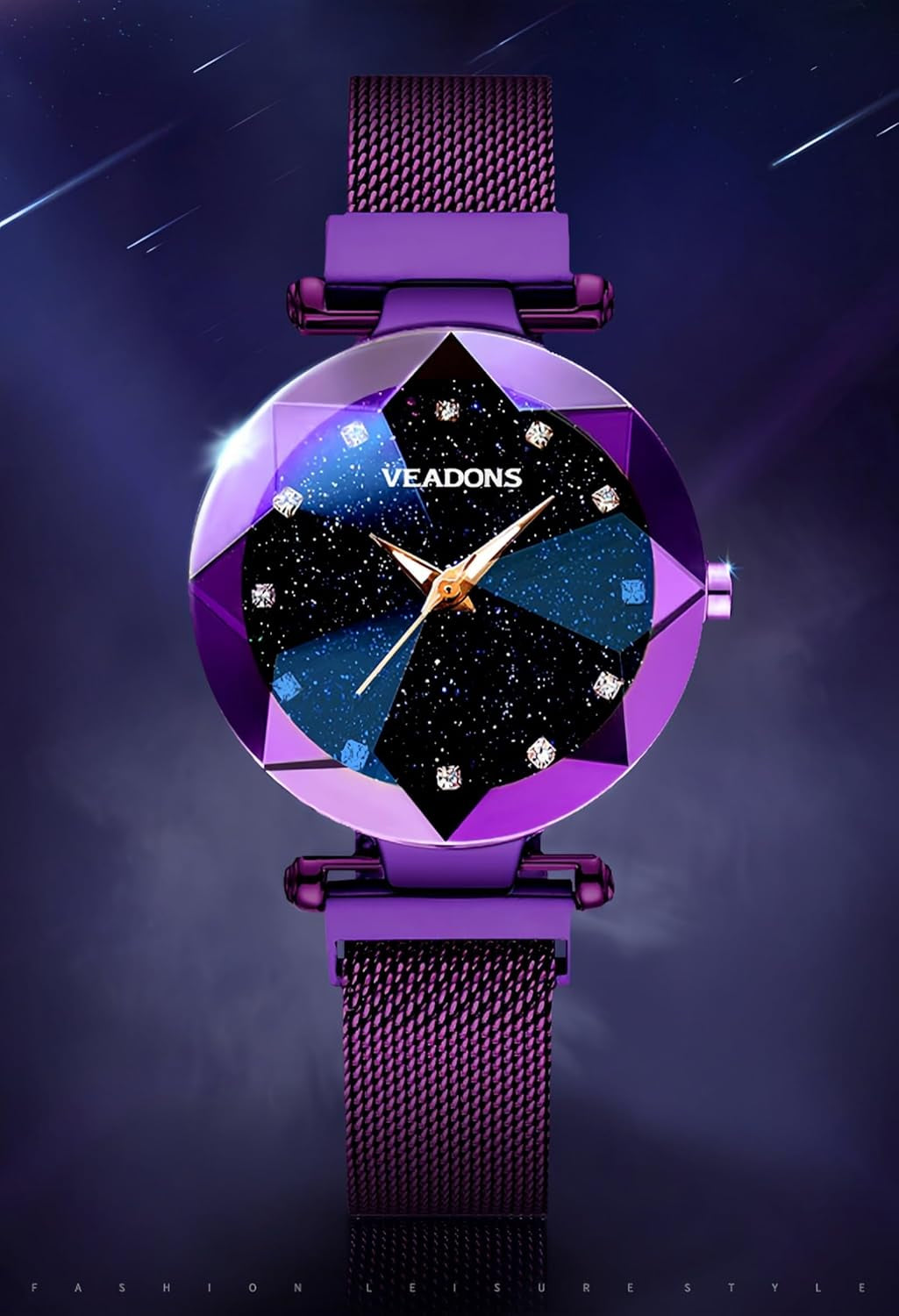 Fashion Women'S Luxury Diamond Watches - Casual Quartz Wristwatches, Stainless Steel, Simple Style, Waterproof, Elegant Ladies Watches