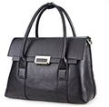 2025 New Genuine Leather Briefcase Women Handbags Large Capacity Ladies Fashion Cowhide Shoulder Messenger Bags Portable